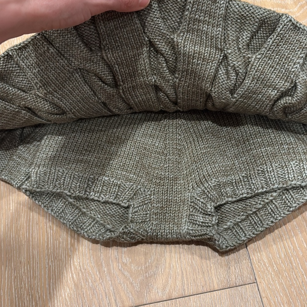 NWT Misha & Puff Cable Skating Skirt in Seal Gray Sz 4y - Picture 5 of 7
